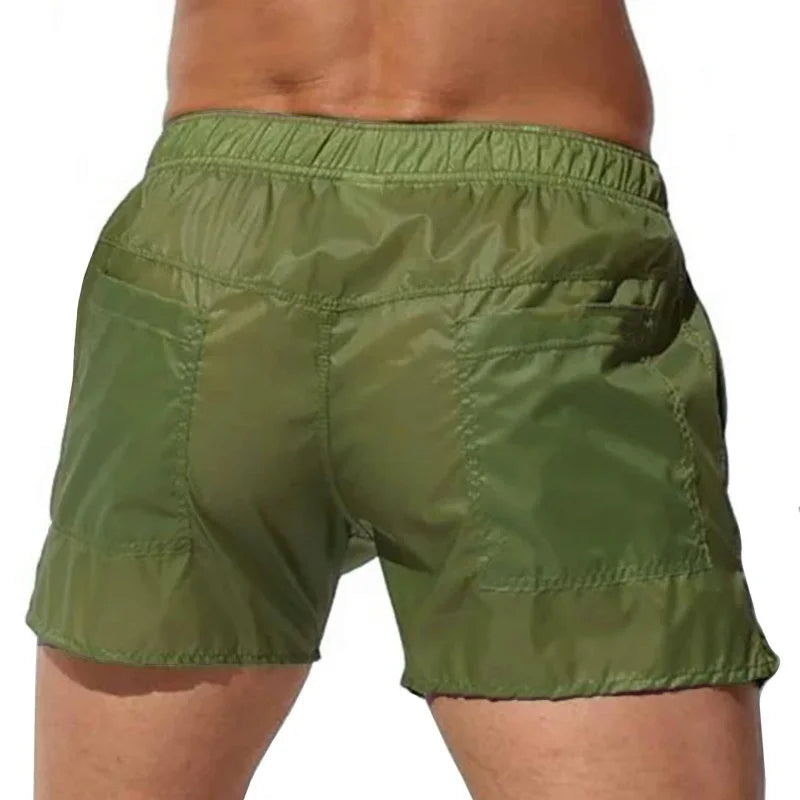 Men's Quick Dry Summer Swim Trunks Beach Board Shorts