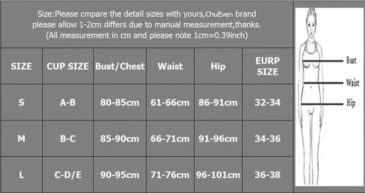 Premium Women Striped Knit Halter Bikini Three Piece Swimsuit
